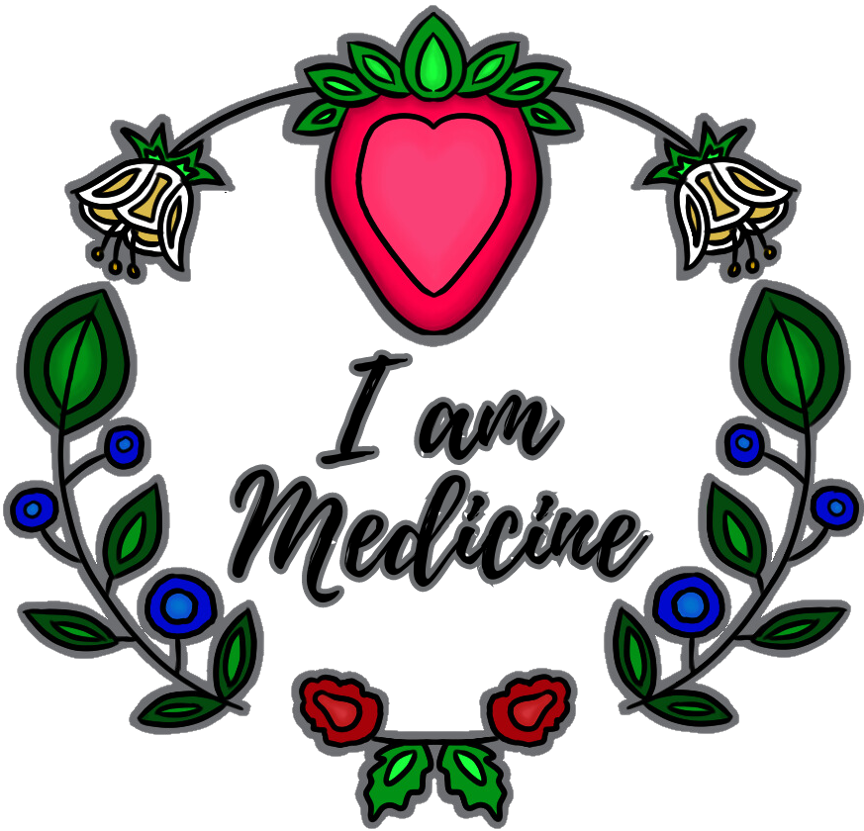 9-Inch "I am Medicine" Heat Transfer