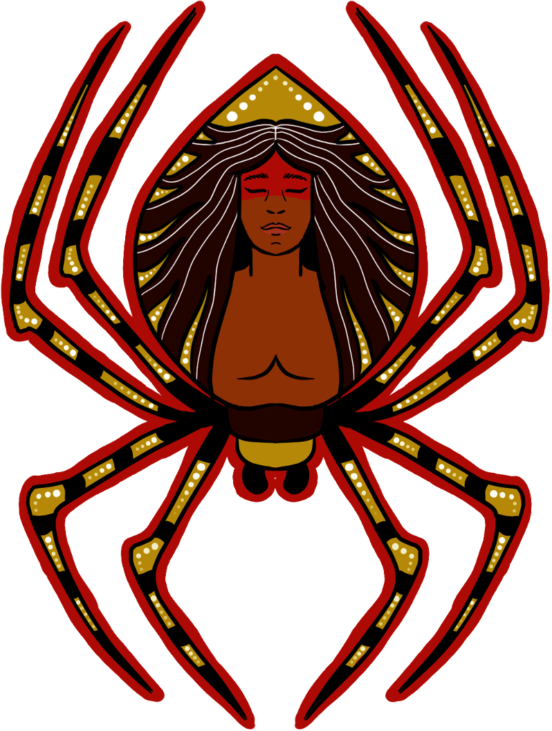 11-Inch Spider Mother/ Grandmother Spider Heat Transfer
