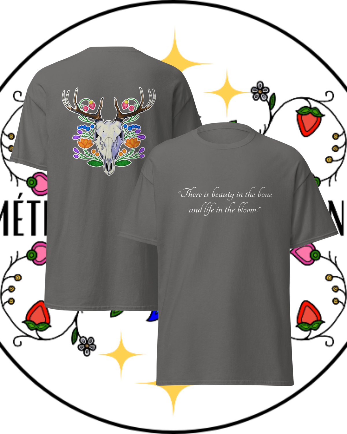 "Beauty in the bone" Unisex Tee