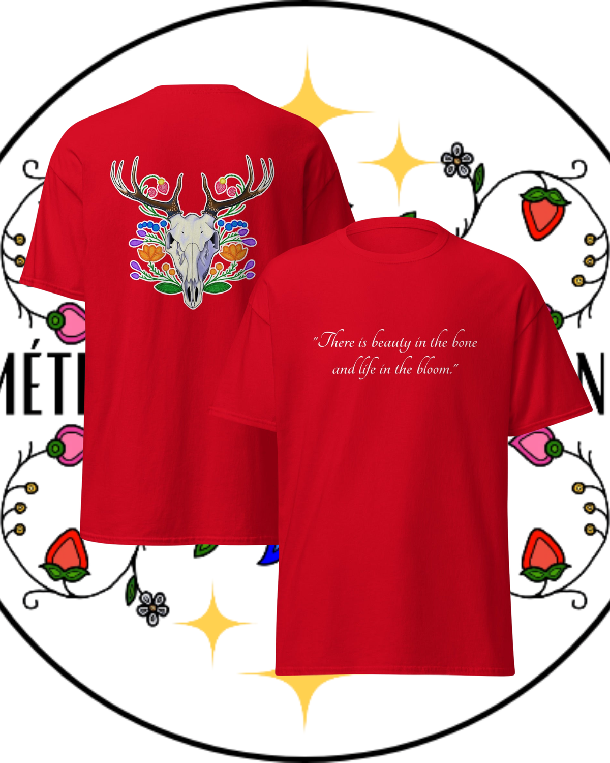 "Beauty in the bone" Unisex Tee