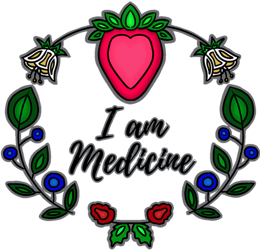 9-Inch "I am Medicine" Heat Transfer