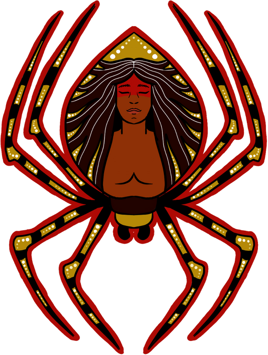 11-Inch Spider Mother/ Grandmother Spider Heat Transfer