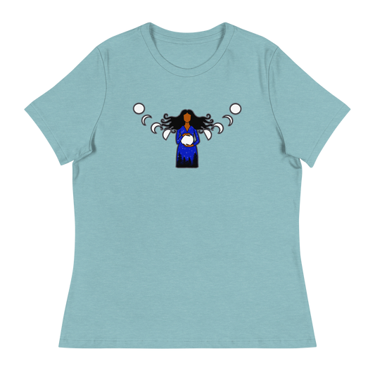 Connected To The Moon Women's T-Shirt (Relaxed Fit)